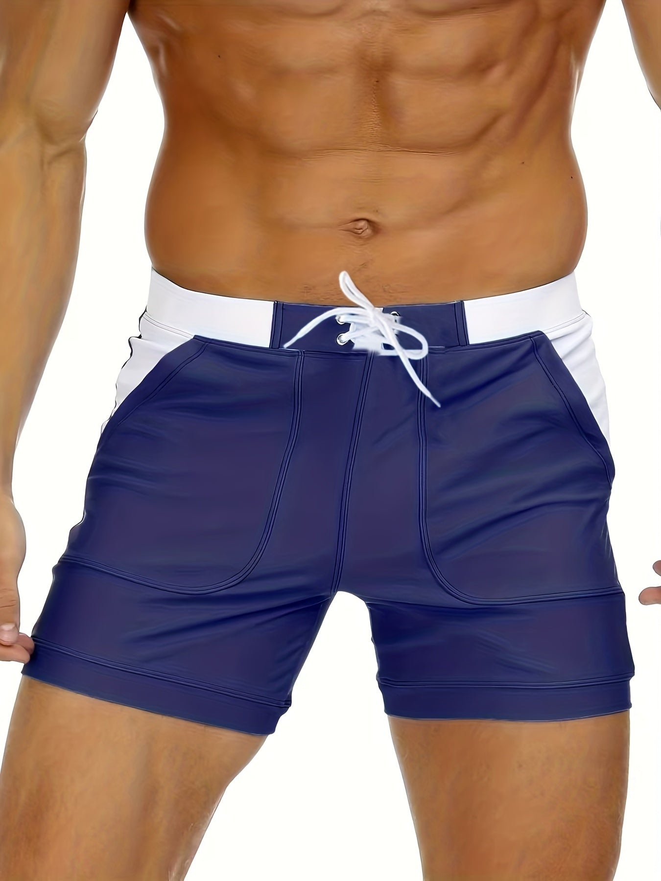 Quick-drying men’s swim shorts with breathable design – Elias