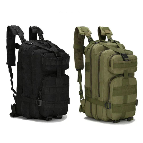Complete Emergency Package in Tactical Backpack (20L) - CrisisKit