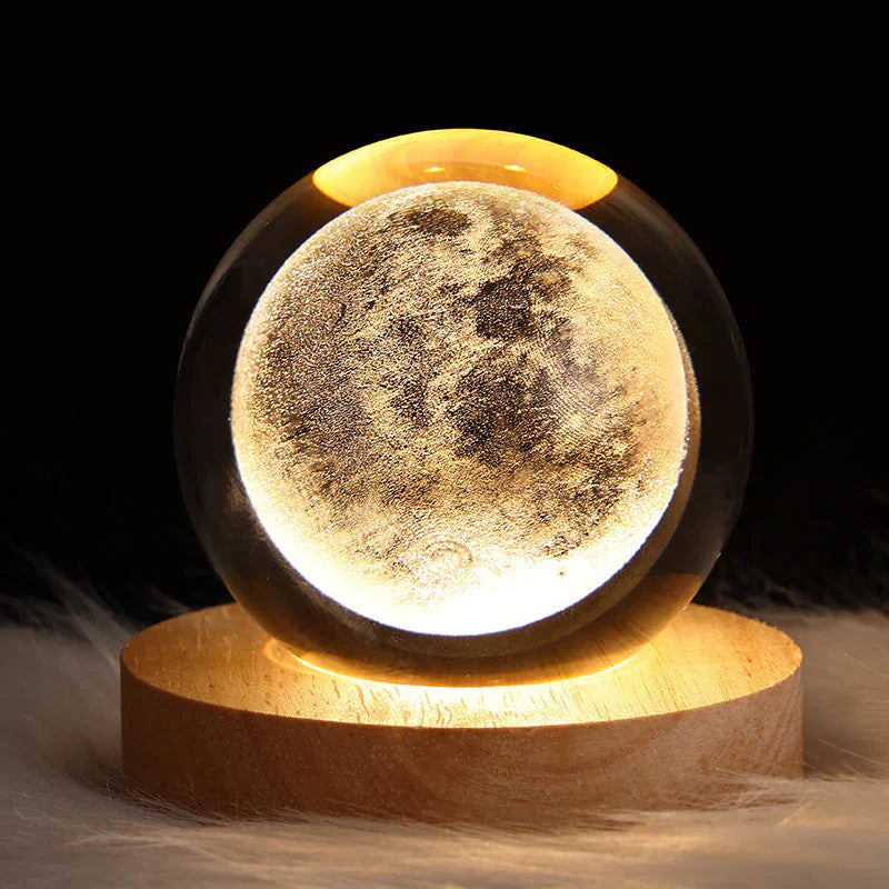 3D Crystal Mood Light - GlowCryst