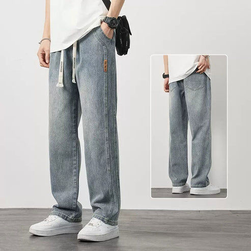 Lightweight Men's Jeans with Straight Leg – Julian