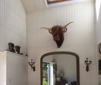 Cow Wall Sculpture – Bowie
