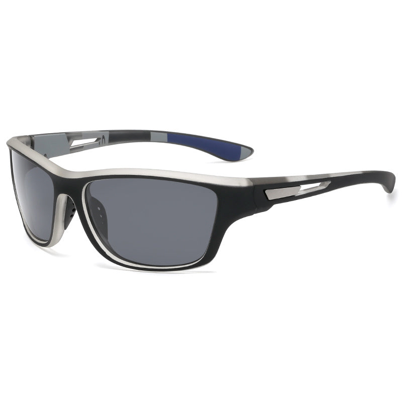 Sporty men's sunglasses with polarized lenses & UV400 protection – Vayron