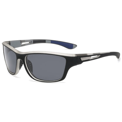Sporty men's sunglasses with polarized lenses & UV400 protection – Vayron