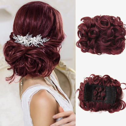 Curly Knot Hair Extension – FluffyFix