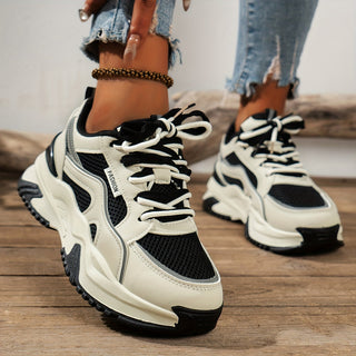 Stylish Ladies Sneakers with High Sole – Romi