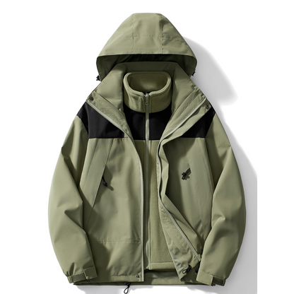 3-In-1 Hooded Winter Jacket - Melody