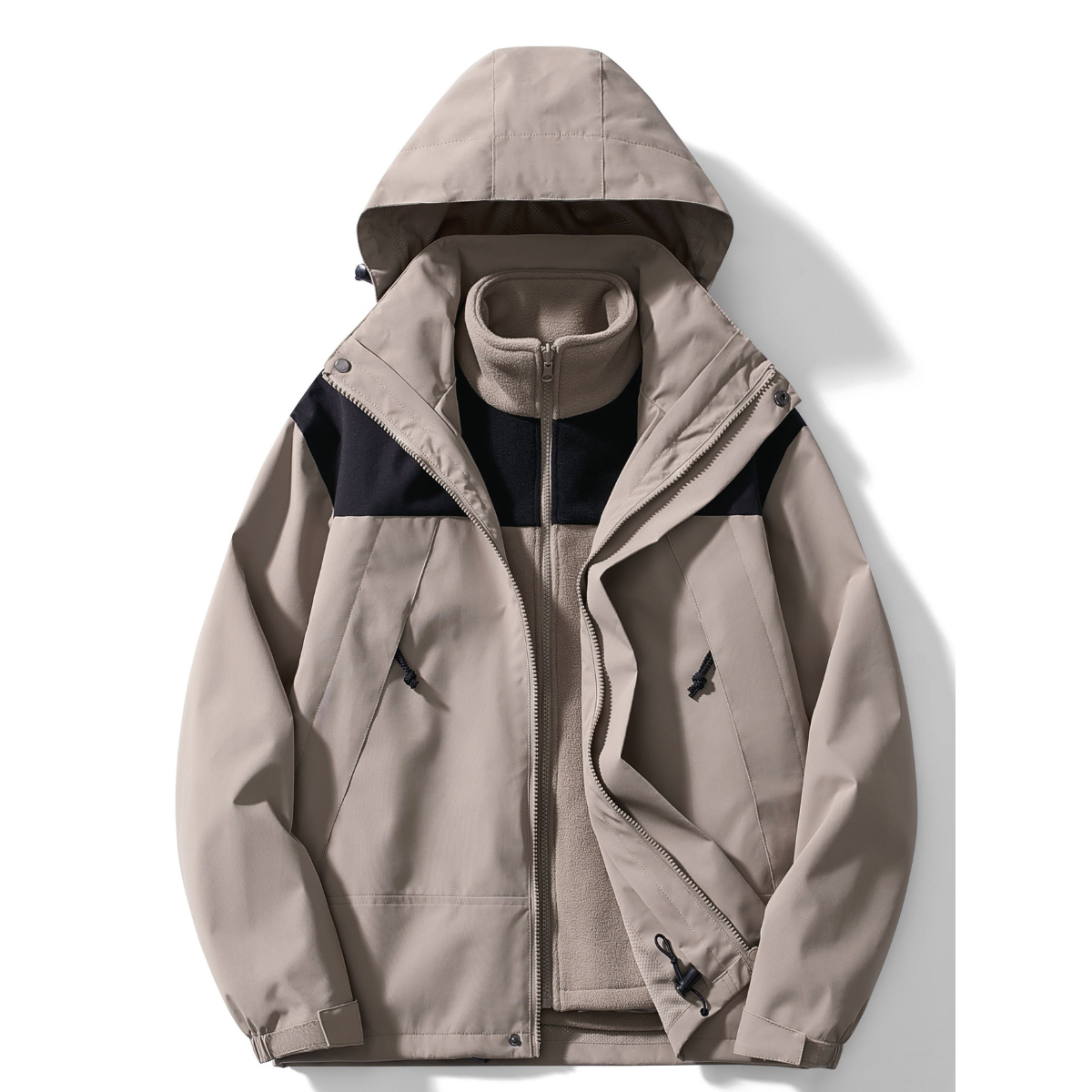 3-In-1 Hooded Winter Jacket - Melody