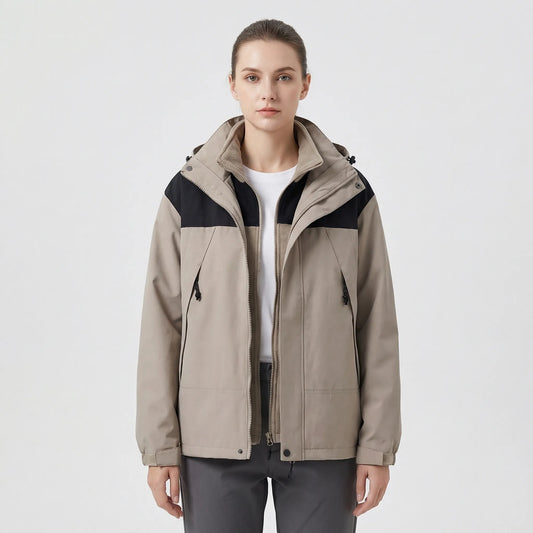3-In-1 Hooded Winter Jacket - Melody