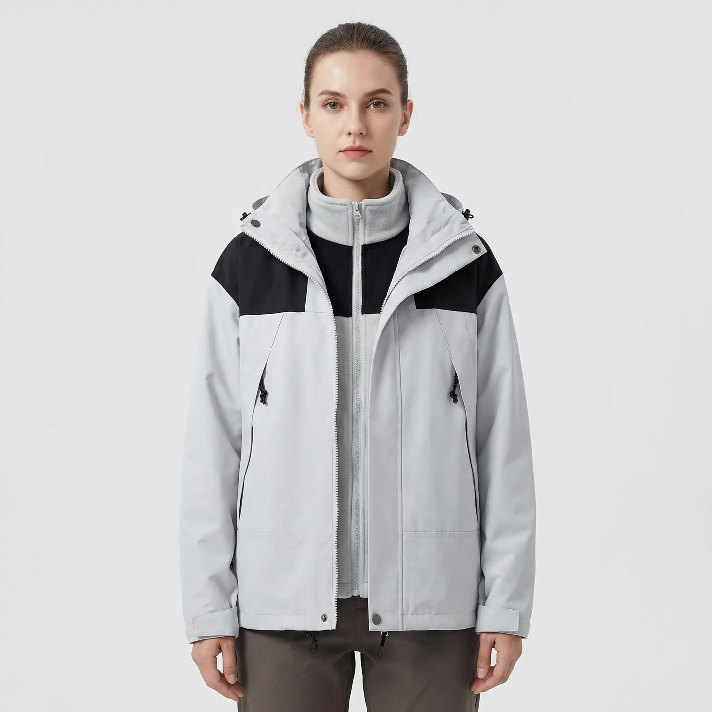 3-In-1 Hooded Winter Jacket - Melody