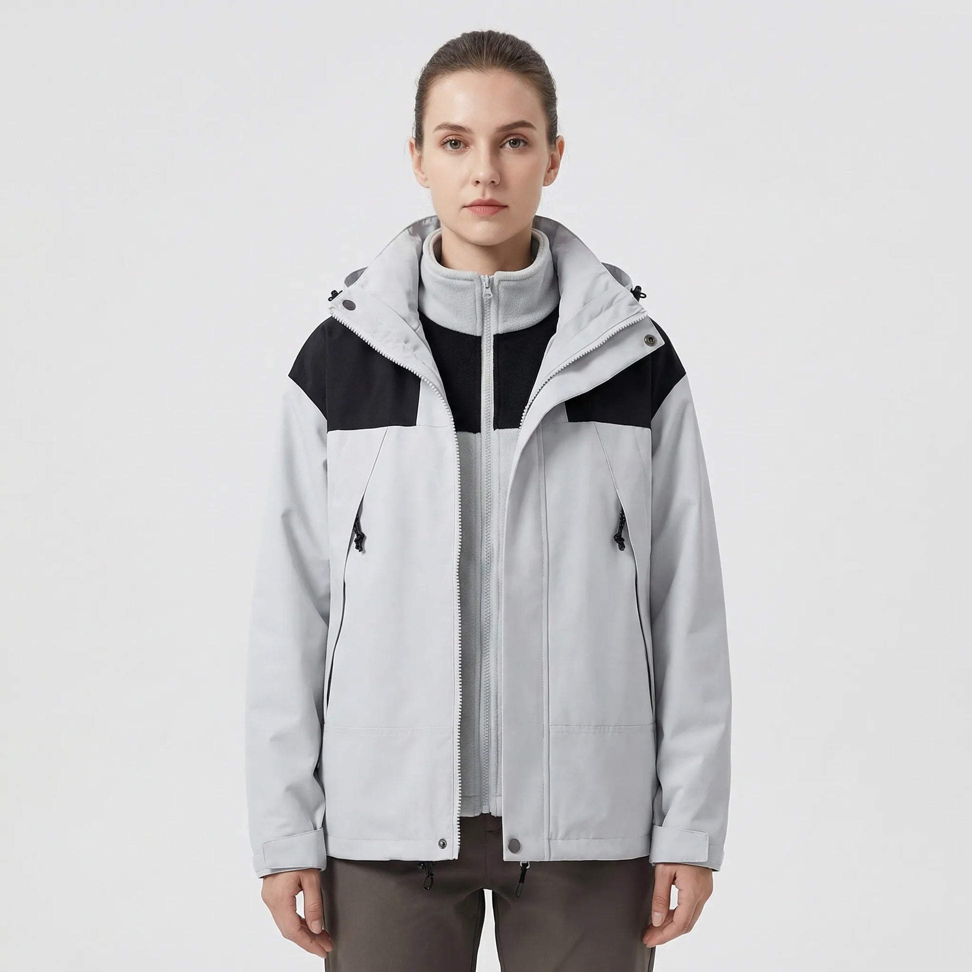 3-In-1 Hooded Winter Jacket - Melody