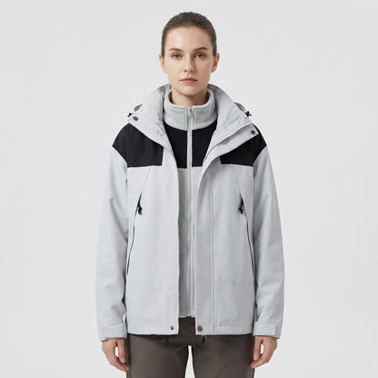 3-In-1 Hooded Winter Jacket - Melody