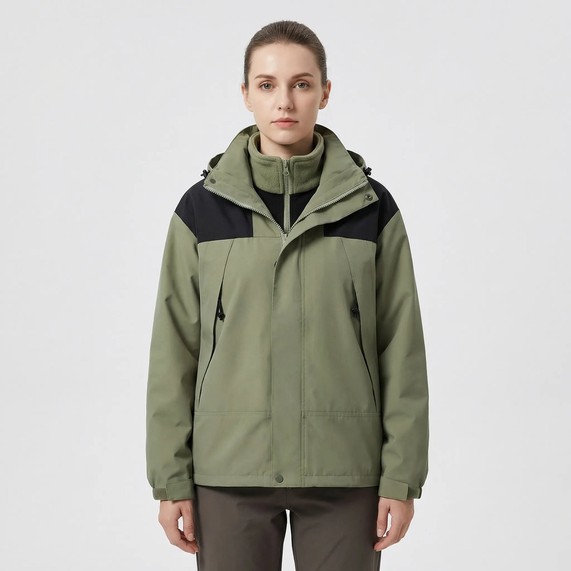 3-In-1 Hooded Winter Jacket - Melody