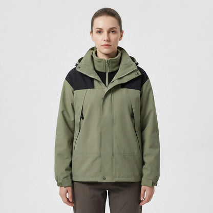 3-In-1 Hooded Winter Jacket - Melody