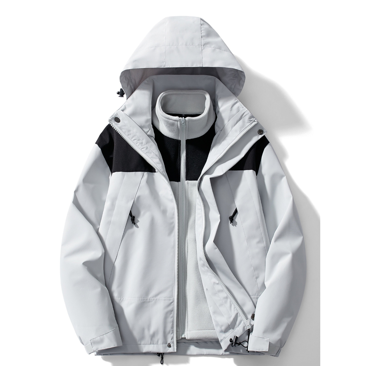 3-In-1 Hooded Winter Jacket - Melody