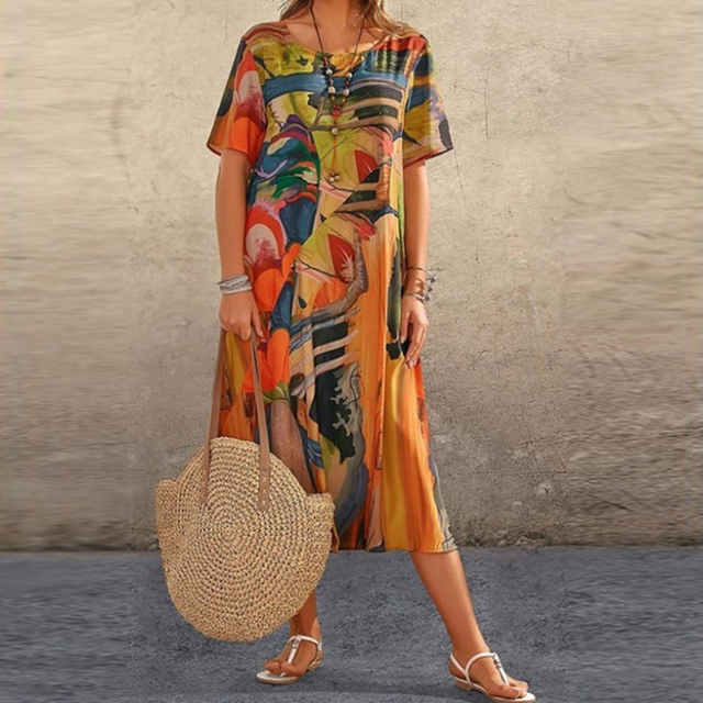 Light, airy summer dress with a relaxed fit – Ysée