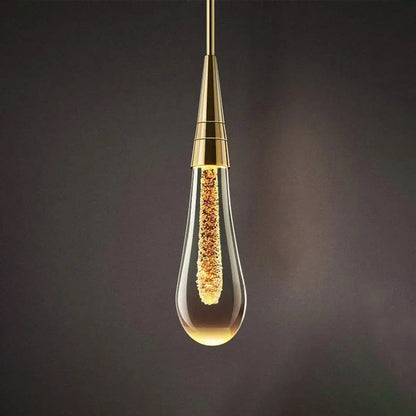 Drop-shaped Wall Lamp with Warm Glow - Solena