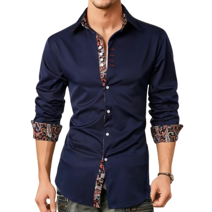 Elegant party shirt for men – Matteo
