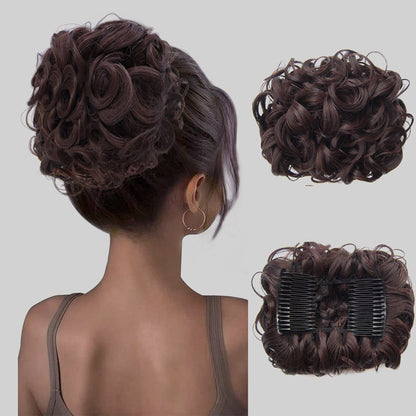Curly Knot Hair Extension – FluffyFix