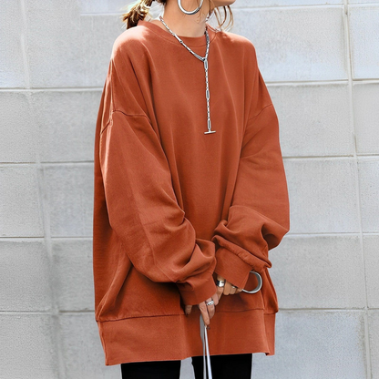 Ladies' Oversized Sweater with Textured Design – Anneliesae