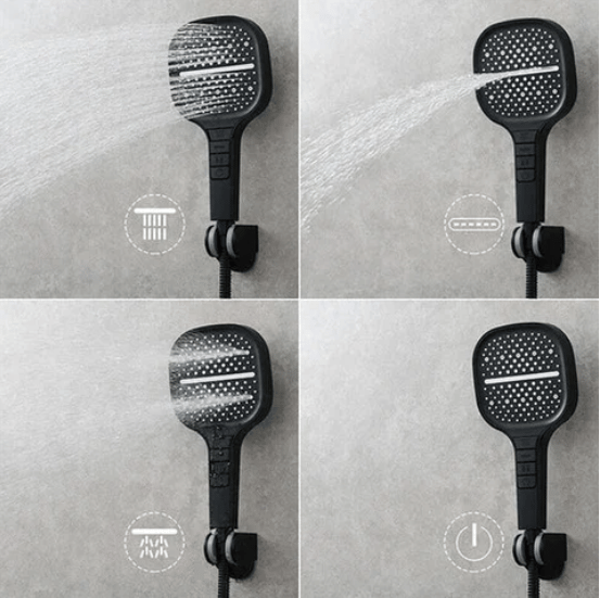Luxury Shower Head with 7 Settings – HydraLux