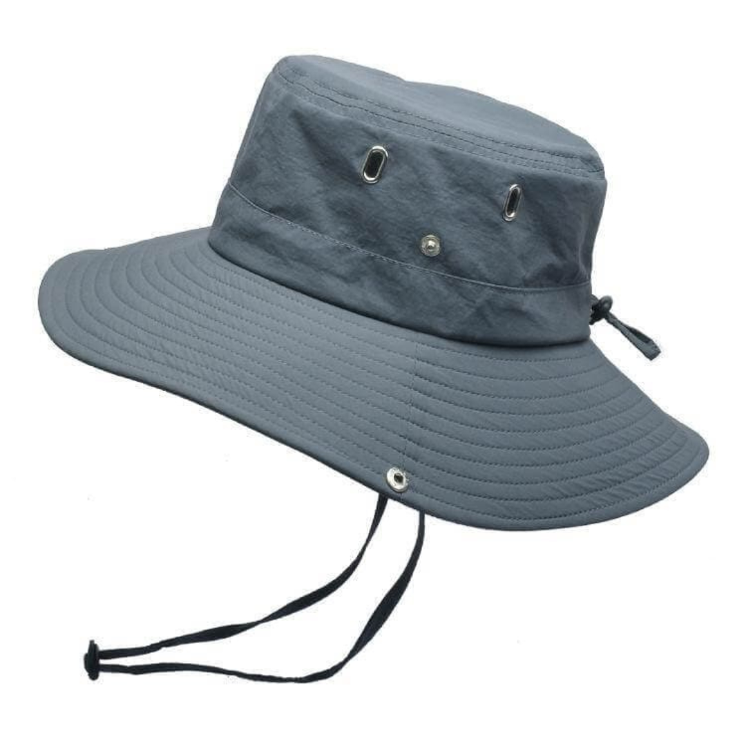 Water-repellent outdoor bucket hat with UV protection – ShieldFlex Pro
