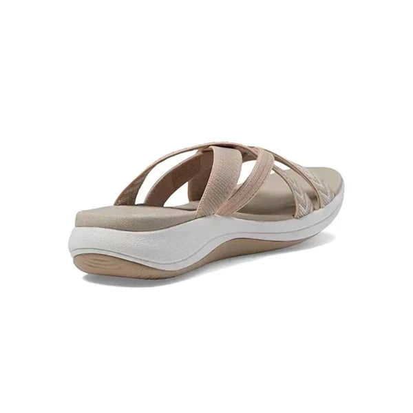 Breathable women's slip-ons with a shock-absorbing footbed – Lina