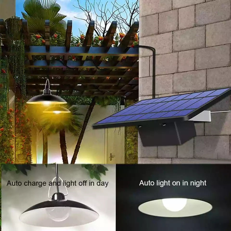 Wireless Solar LED Lamp Set with Remote Control – TwinRay