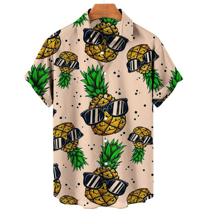 Tropical Hawaiian short-sleeved shirt – Mateo
