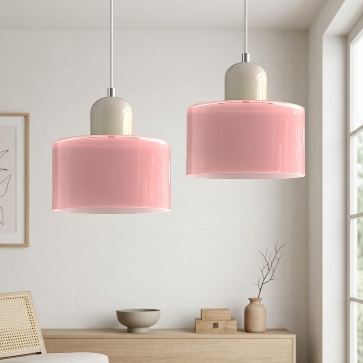 Ring Pendant Light with Extended Halo Design 36