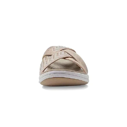 Breathable women's slip-ons with a shock-absorbing footbed – Lina