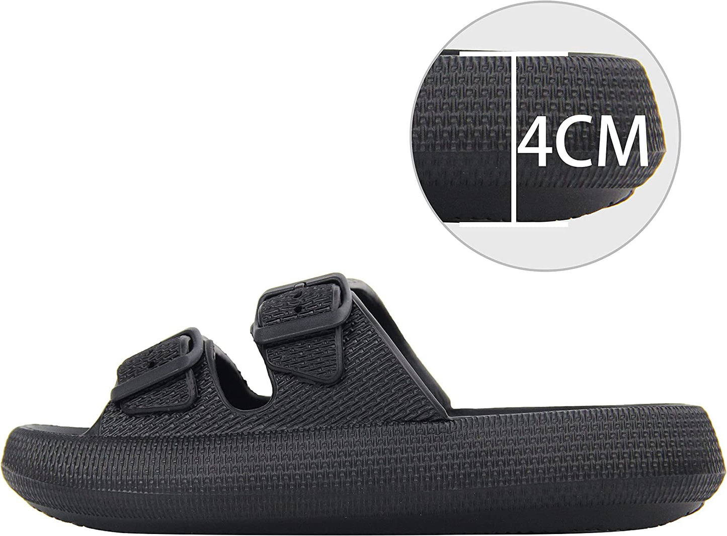 Comfortable pillow slides with a soft sole – Livia