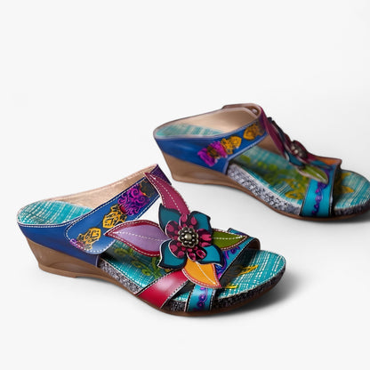 Boho sandals for women with braided straps – BohoStep Dolly