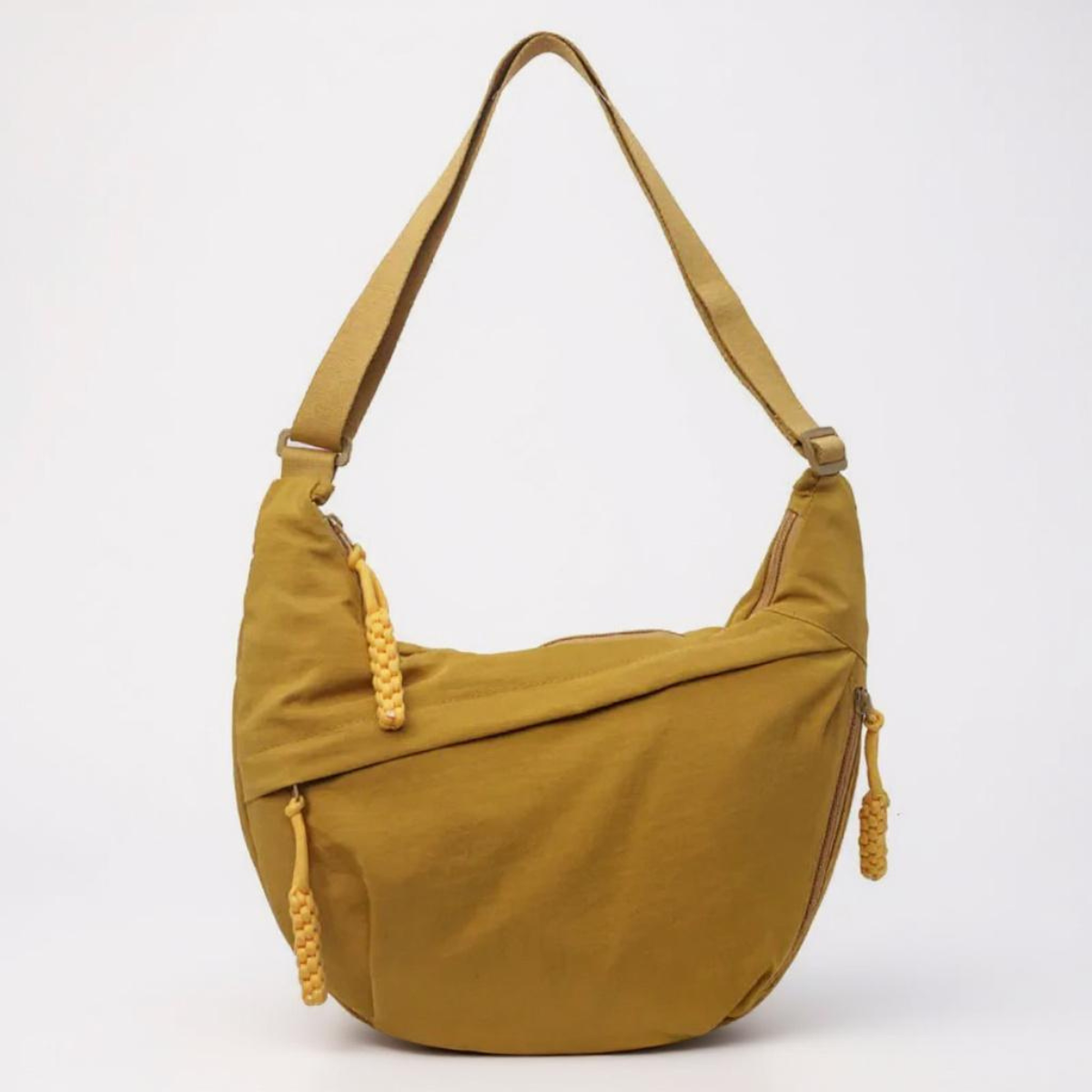 Shoulder Bag - Adjustable Strap, Multi-Pocket Nylon Crossbody 5