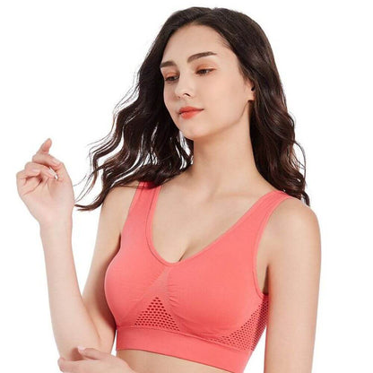 Breathable Mesh Sports Bra – Sofia