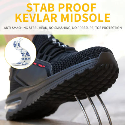 Ultralight Safety Shoes with Steel Toe - SteelFlex One