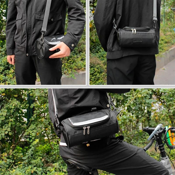 Waterproof Phone Bike Bag with Touchscreen Window - Velox