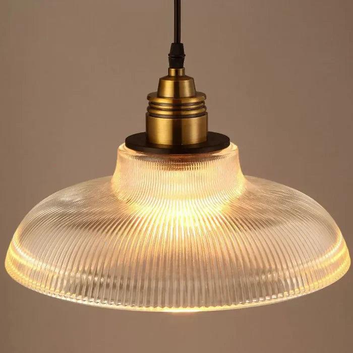 CrystalLoom Glass Pendant Light