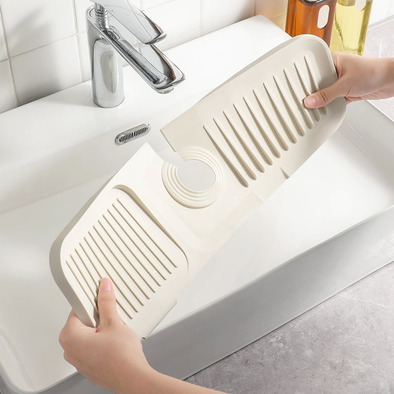 Silicone Draining Mat with Self-Drainage – DripGuard