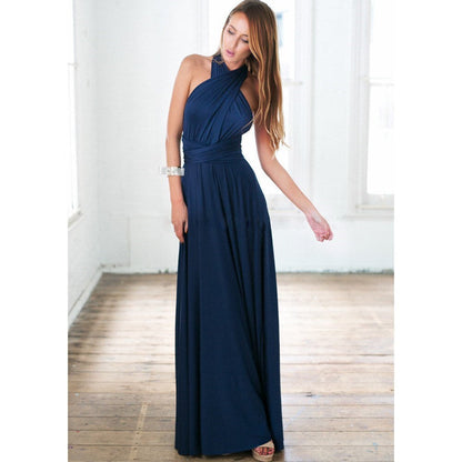 Wrap dress with adjustable top & versatile wearing options – Noelia