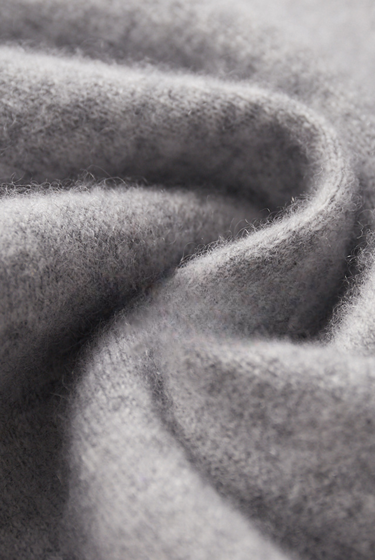 Light Grey Cashmere Merino Wool Set – Romano