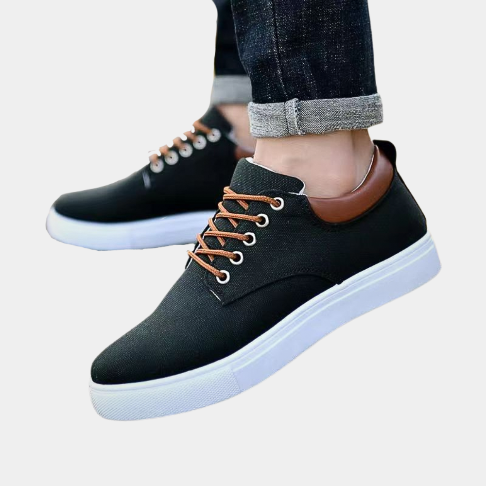 Comfortable orthopaedic men's shoes with support function for everyday use – Leon