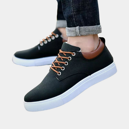 Comfortable orthopaedic men's shoes with support function for everyday use – Leon