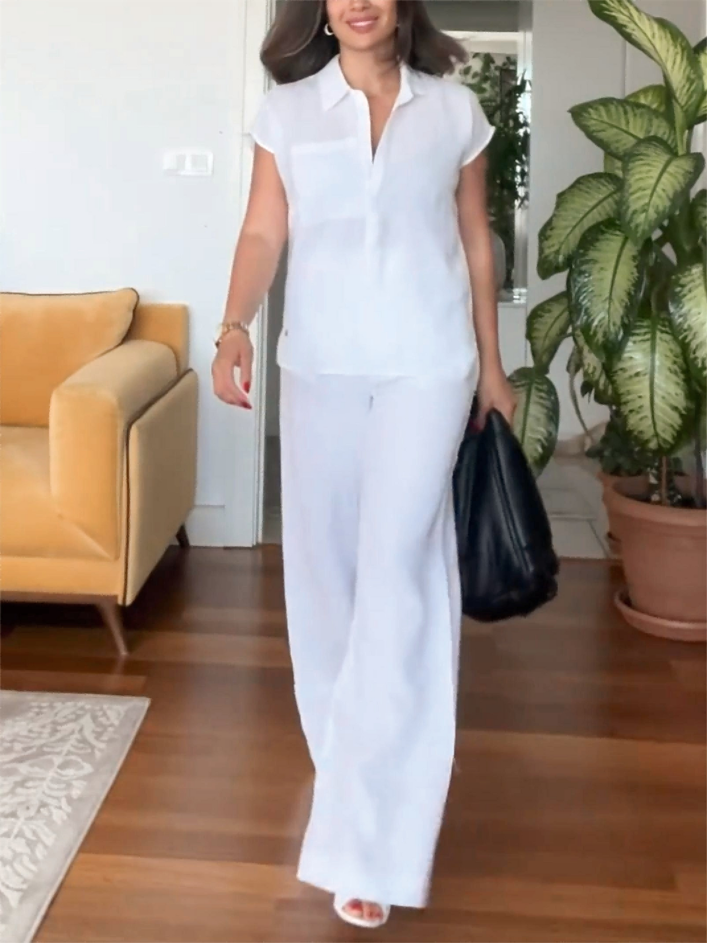 Summery two-piece women's set for a polished look – Romée