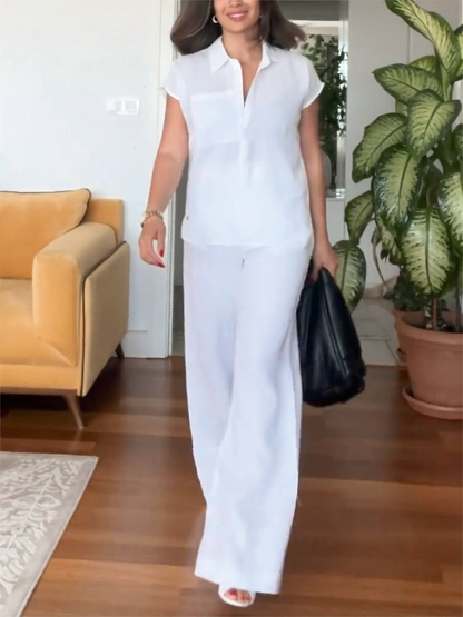 Summery two-piece women's set for a polished look – Romée