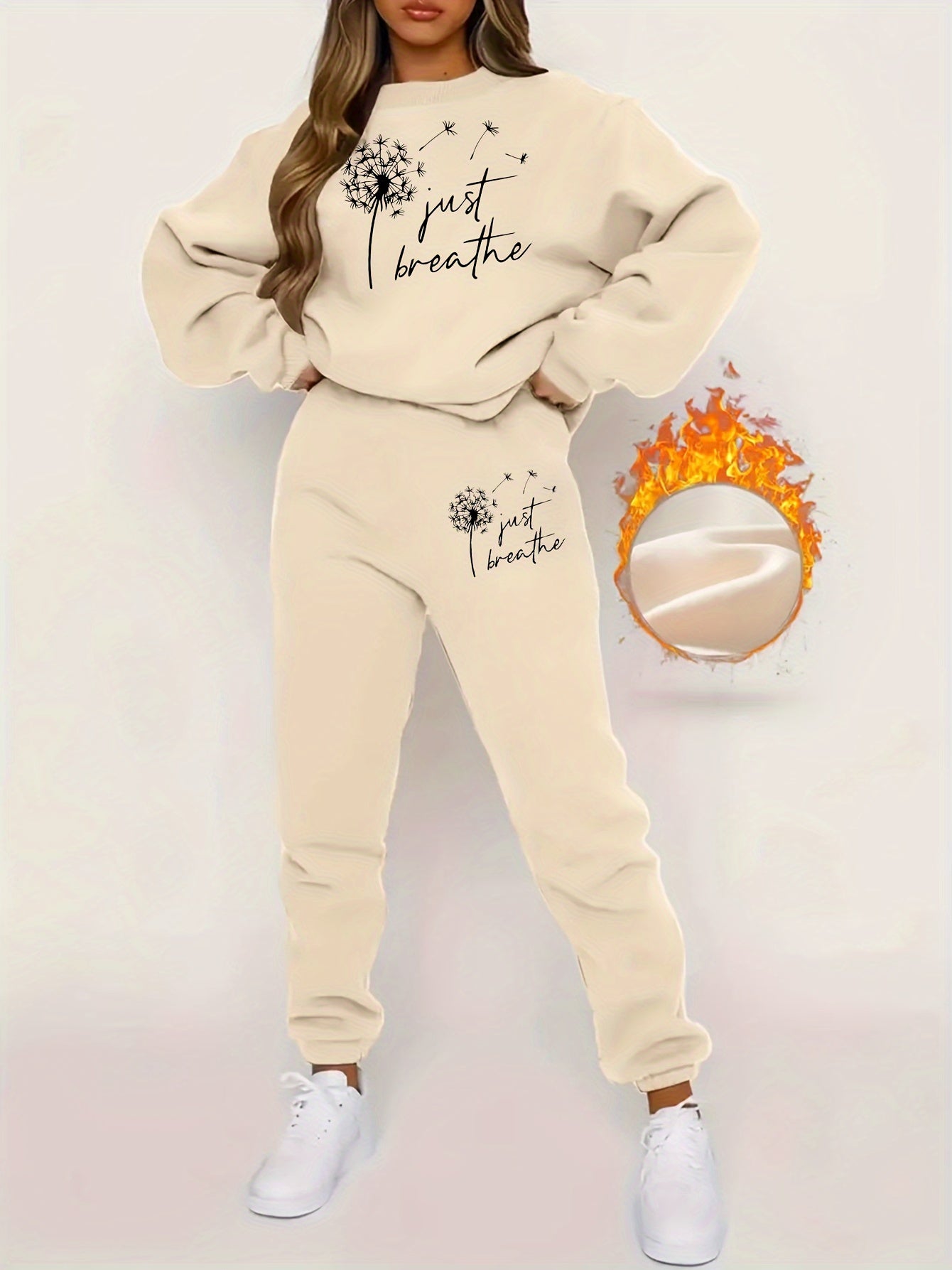 Plush-Lined Women's Jogging Set – Isadora