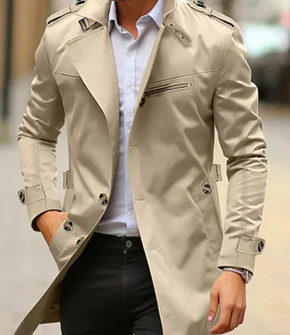 Autumn Classic Men's Trench Coat – Fabrizio