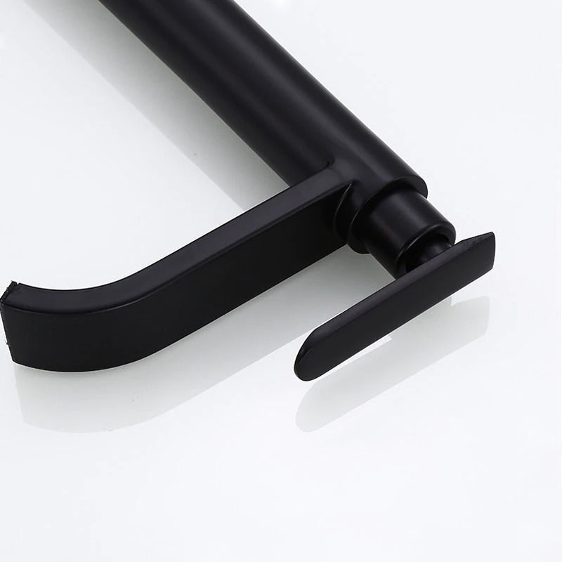 Matte Black Cold Water Basin Tap – Noira