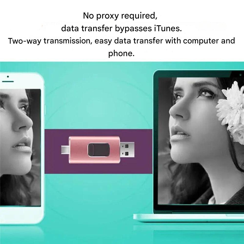 4-in-1 Flashdrive for Every Device - DataFlex