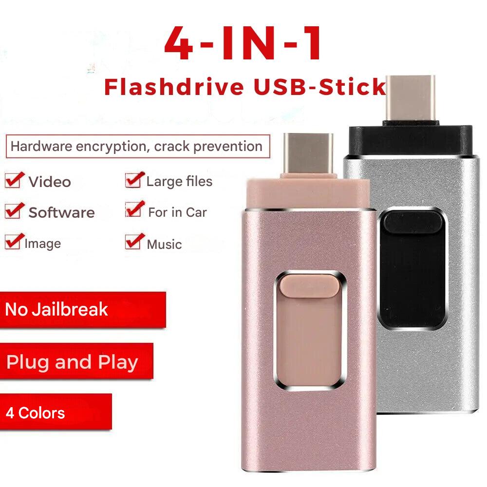 4-in-1 Flashdrive for Every Device - DataFlex