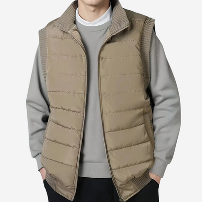 Men's Outdoor Gilet padded & water-repellent – Arvid